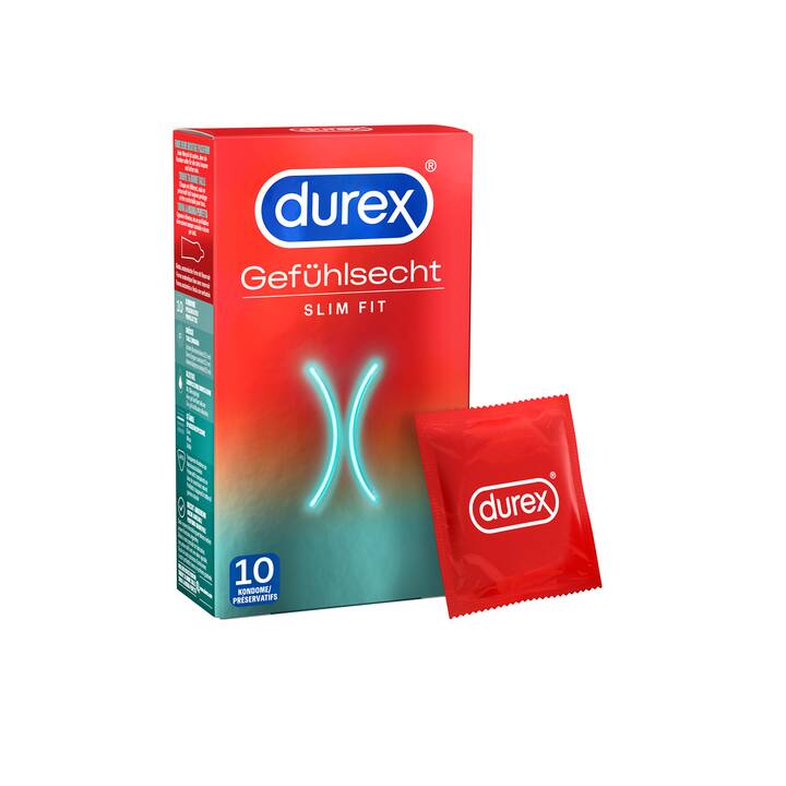 DUREX Preservativi Slim Fit (10 pezzo)