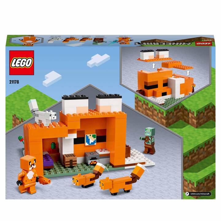 LEGO Minecraft Il Capanno della Volpe (21178)