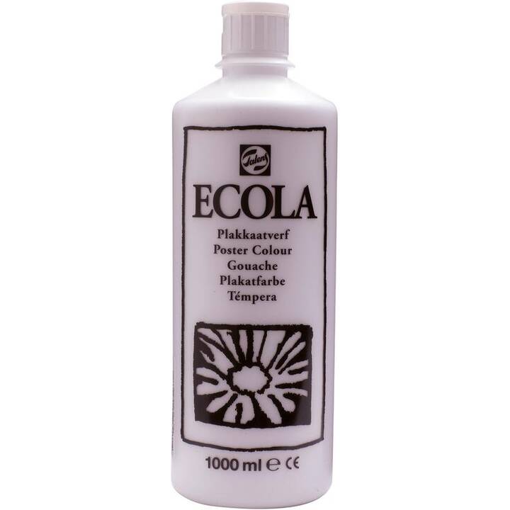TALENS Peinture pour affiches Ecola (1000 ml, Blanc)