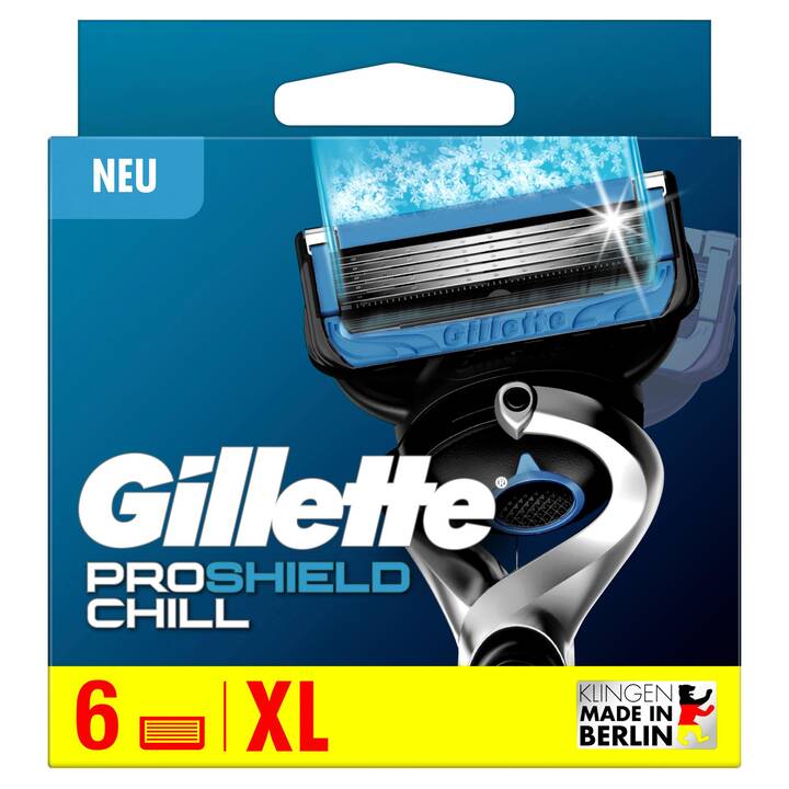 GILLETTE Lame de rasoir ProShield Chill (6 pièce)