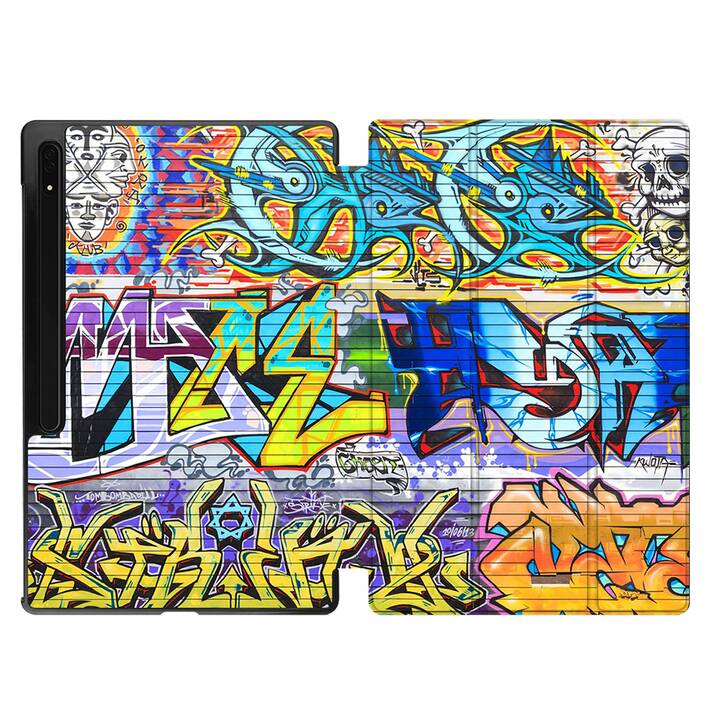 EG cover per Samsung Galaxy Tab S8 Ultra 14.6" (2022) - Multicolore - Graffiti