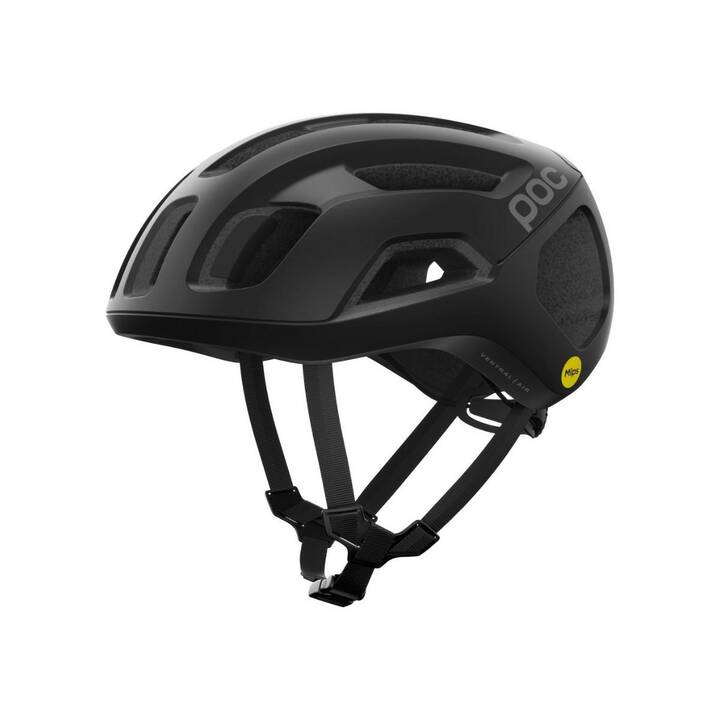 POC Casco da bici da corsa Ventral Air MIPS (M, Nero)