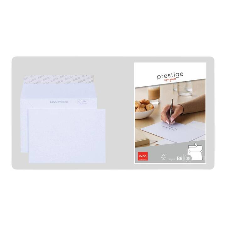 ELCO Enveloppes Prestige (B6, 25 pièce)