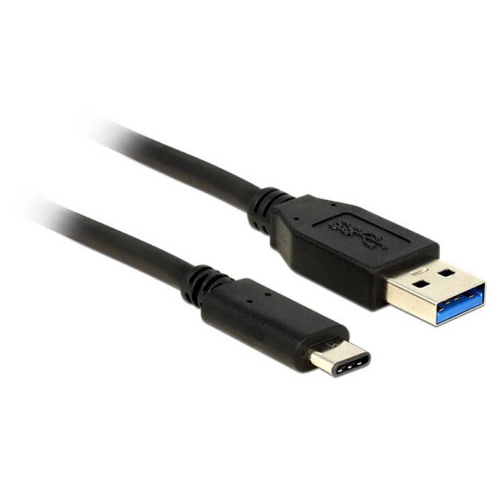 DELOCK Câble USB (USB 3.0 de type C, USB 3.0 de type A, 0.5 m)