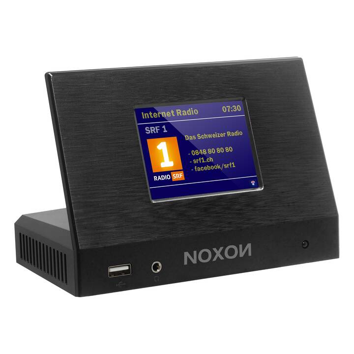 NOXON A120+ Internetradio (Schwarz)