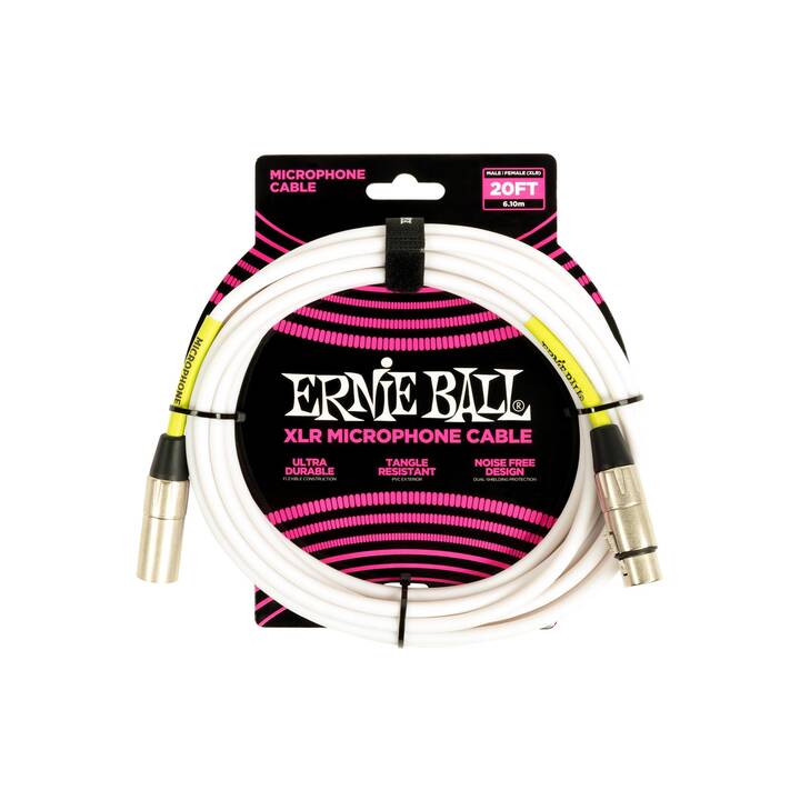 ERNIE BALL Câble de raccordement (XLR, 6.1 m)