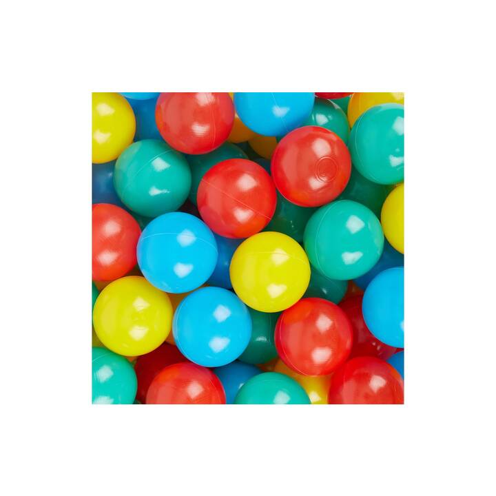 BIECO Bälle Color Pop (Gelb, Blau, Rot, Einfarbig)