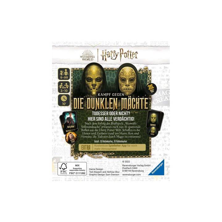 RAVENSBURGER Harry Potter – Kampf gegen die dunklen Mächte (DE)