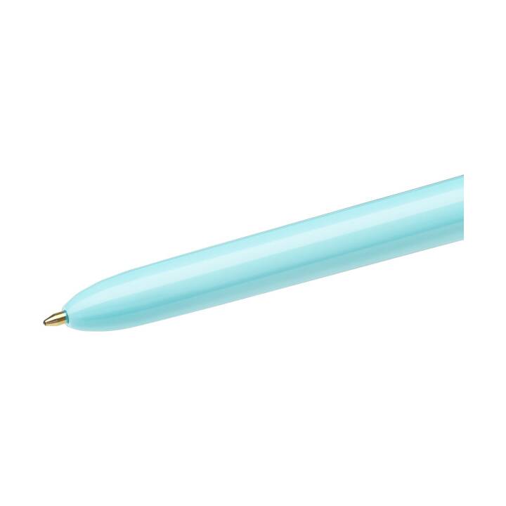 BIC Kugelschreiber 4Colours (Blau, Pink, Schwarz, Gelb)