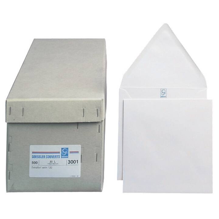 GÖSSLER Enveloppes (500 pièce)