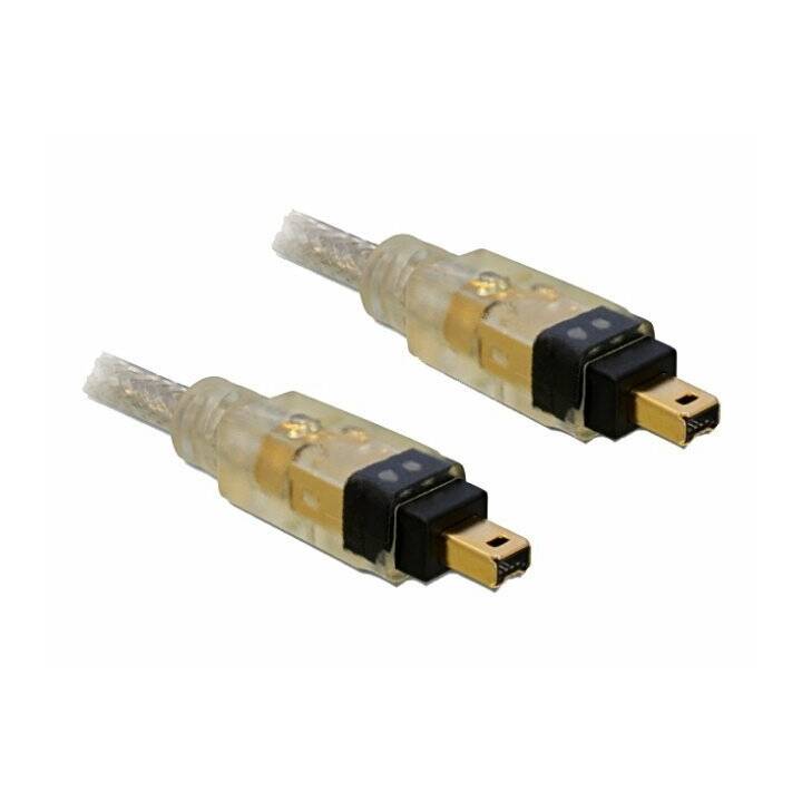 DELOCK Firewire-Kabel (FireWire 400, 4 Pin, 4-polig, 2 m)