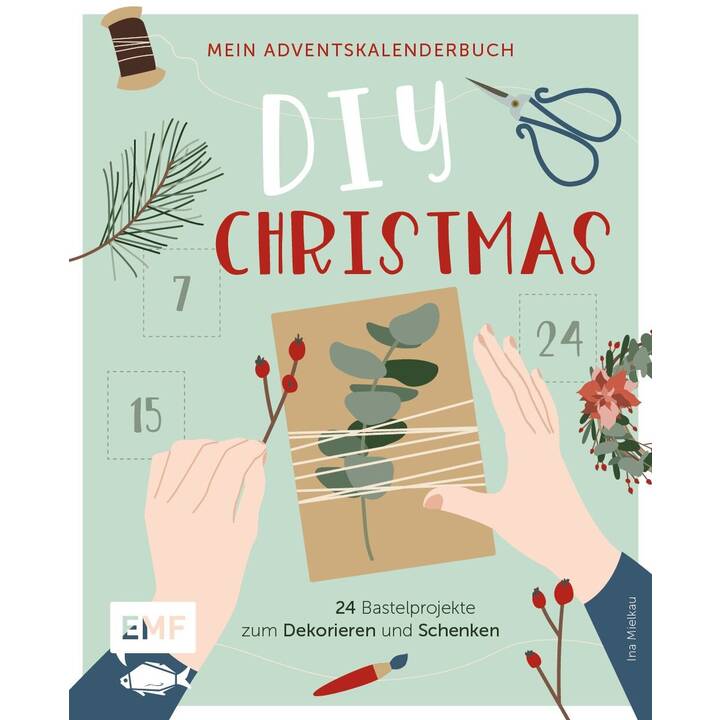 EDITION MICHAEL FISCHER Buch-Adventskalender DIY Christmas
