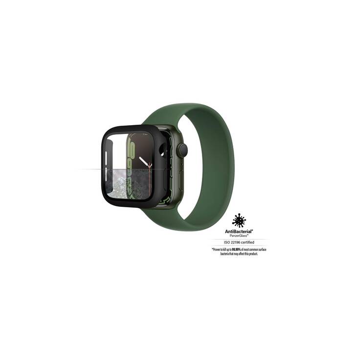 PANZERGLASS Full Body Apple Watch Series 7 41mm Film protecteur (Apple Watch 41 mm, Noir)
