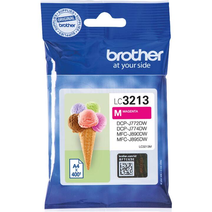 BROTHER LC-3213M (Magenta, 1 pièce)
