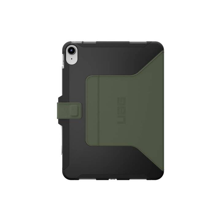URBAN ARMOR GEAR Scout Custodia (10.9", iPad (10. Gen. 2022), Bicolore, Verde oliva, Nero)