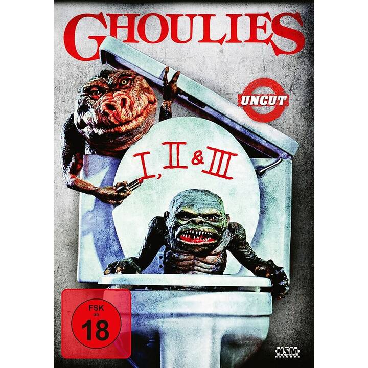 Ghoulies 1-3 (DE, EN, DE, EN)