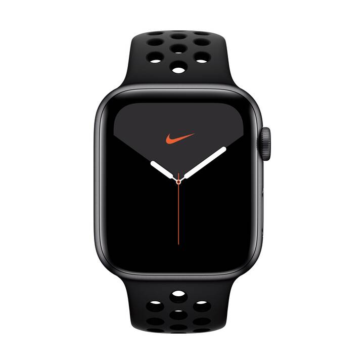 APPLE Watch Nike Series 5 GPS Space Grey/Anthracite/Black (44 mm,  Alluminio, Silicone) - Interdiscount