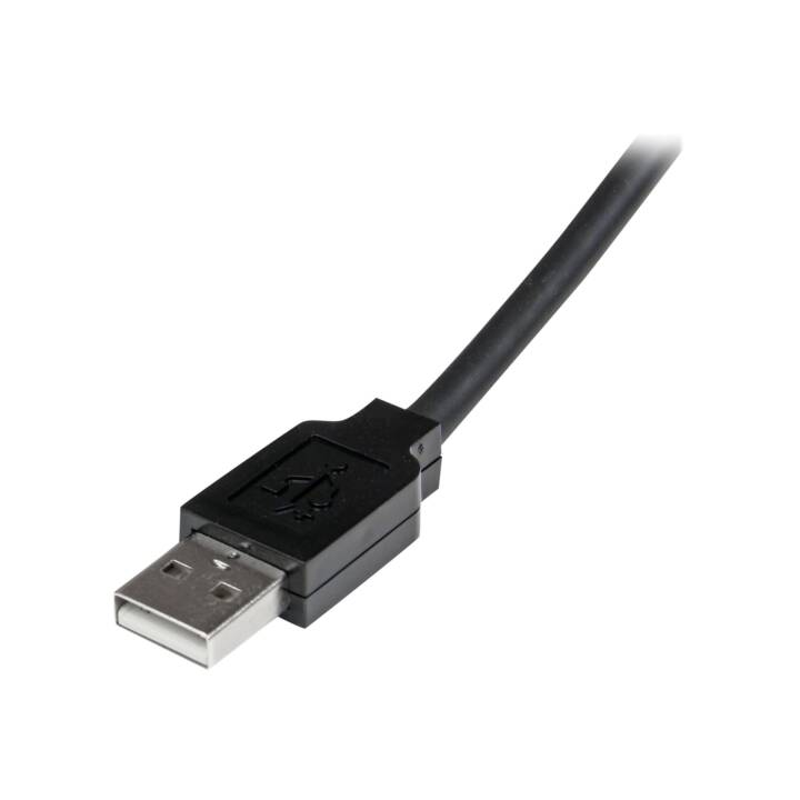 STARTECH.COM Cavo USB (Spina USB 2.0 di tipo A, Presa USB 2.0 di tipo A, 25 m)