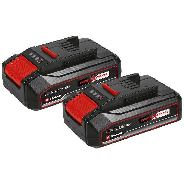 EINHELL Batteria per utensile elettrico PXC-Twinpack CB (18 V, 2.50 Ah)