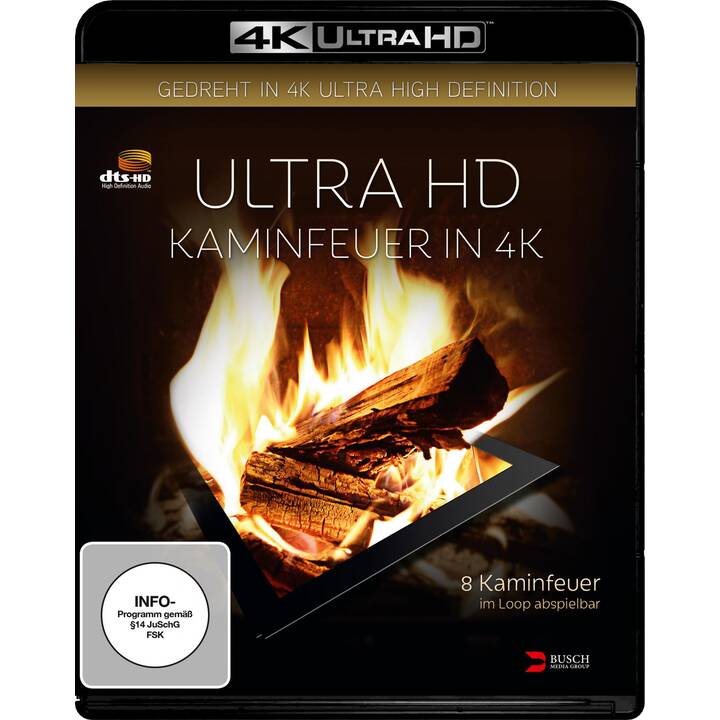 Ultra HD Kaminfeuer (DE)