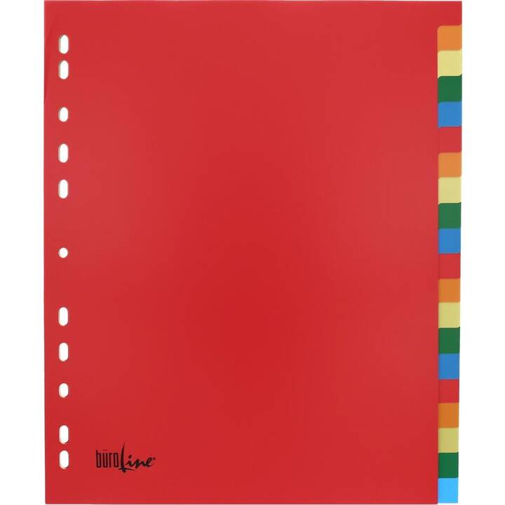 BÜROLINE Register (20 x A4+, Farblich)