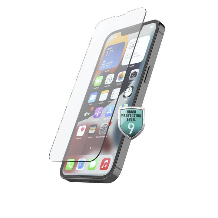HAMA Displayschutzglas Premium Crystal Glass (iPhone 14 Pro, 1 Stück)