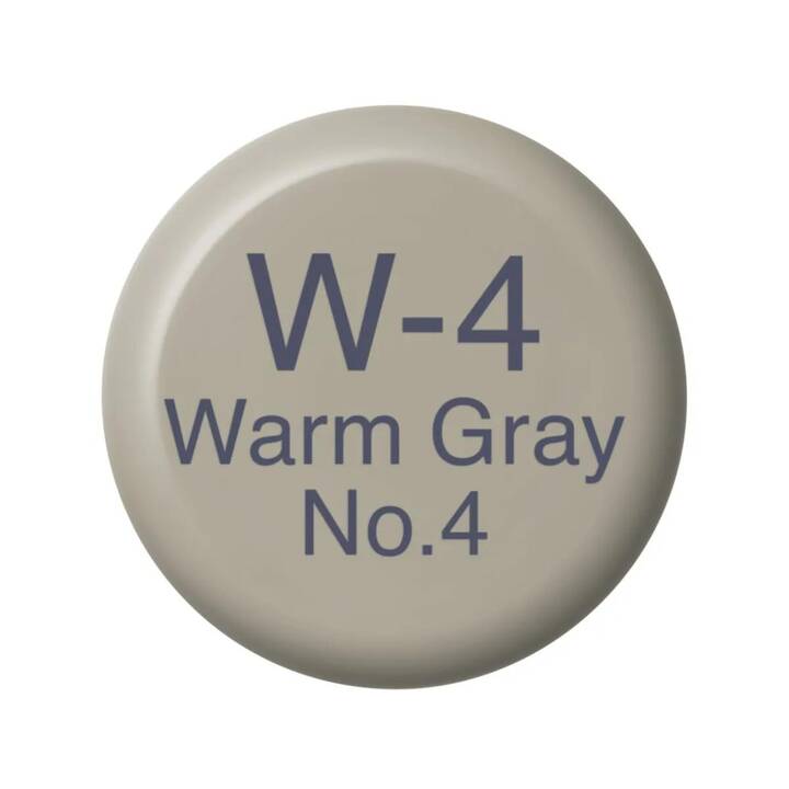 COPIC Tinte W-4 - Warm Gray No.4 (Grau, 12 ml)
