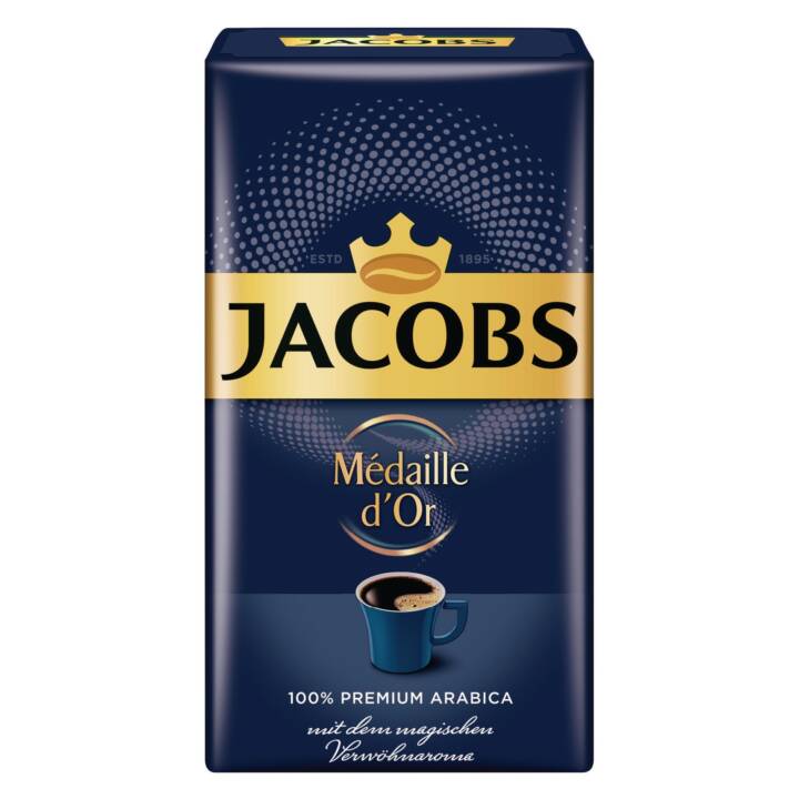 JACOBS Caffè macinato Caffè crema Médaille d'Or (500 g)