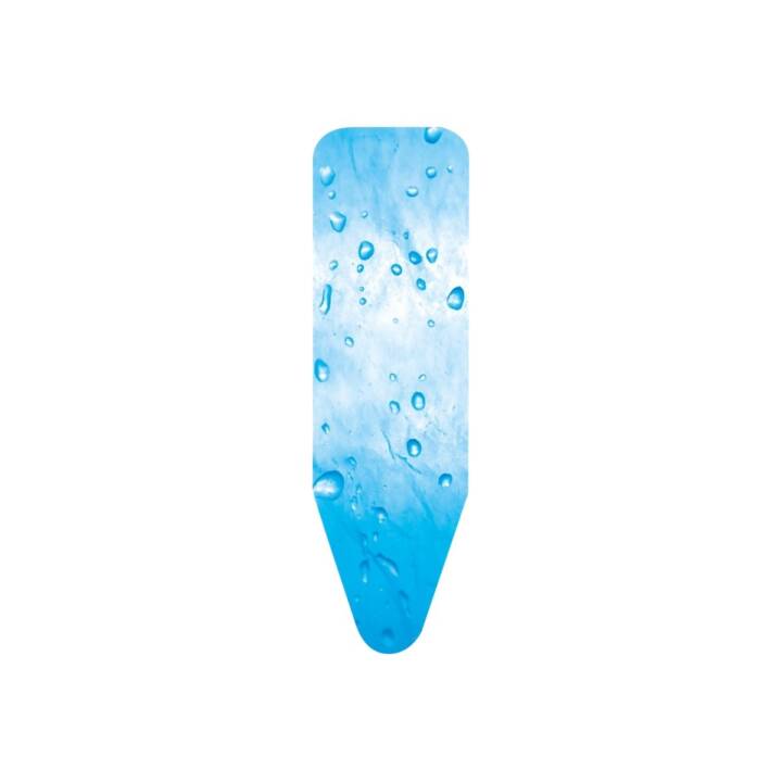 BRABANTIA Ice Water Housse pour planche à repasser (124 cm x 38 cm, 1 pièce)