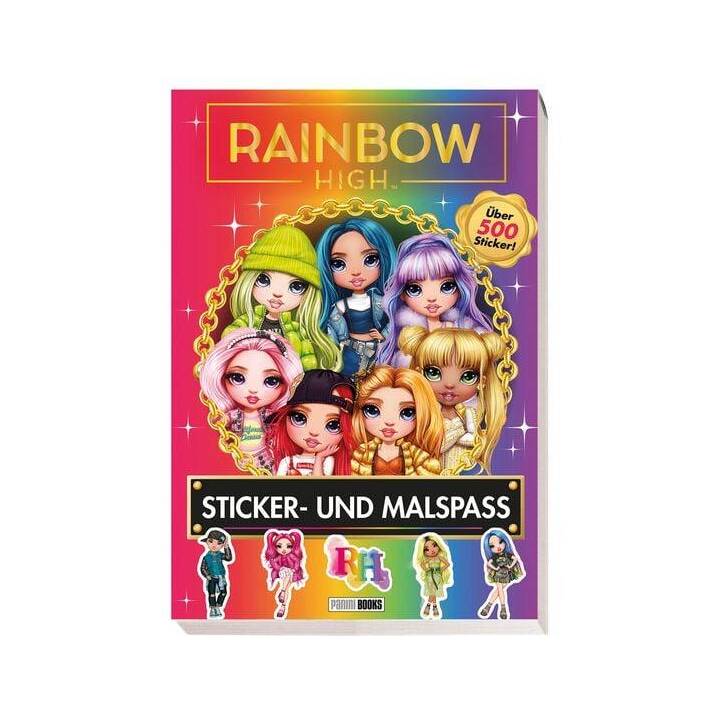 Rainbow High: Sticker- und Malspass