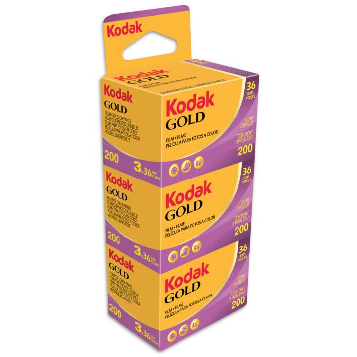 KODAK 135 - Gold 200 - 3x Analogfilm