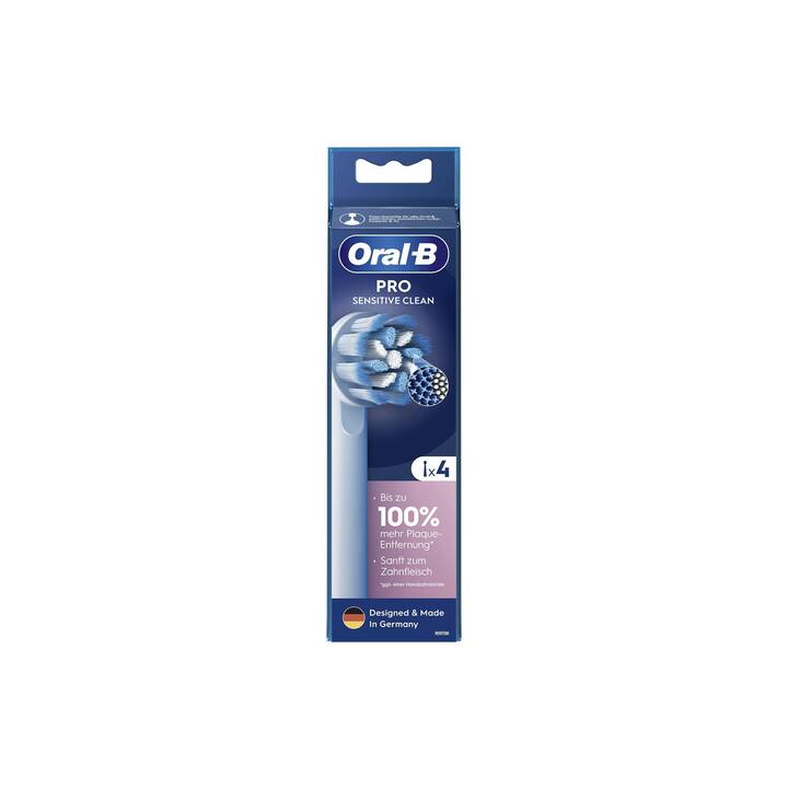 ORAL-B Testa di spazzolino Sensitive Clean (4 pezzo)