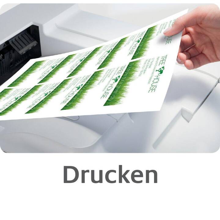 AVERY ZWECKFORM Quick&Clean Visitenkarten (25 Blatt, A4, 200 g/m2)
