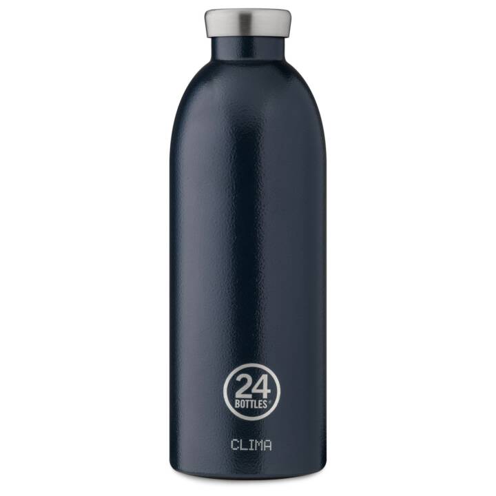 24BOTTLES Bottiglia sottovuoto Clima Deep Blue (0.85 l, Blu scuro, Blu)