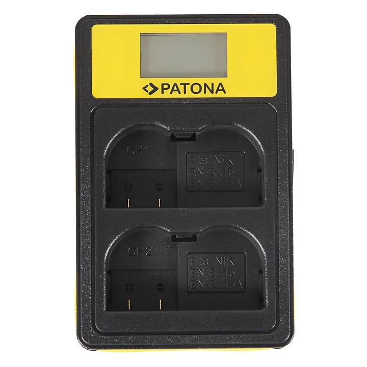 PATONA Nikon EN-EL15 Caricabatterie per camere