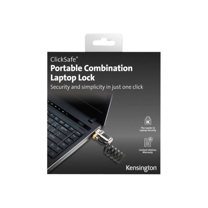 KENSINGTON ClickSafe Portable Câble de sécurité (1.8 m)