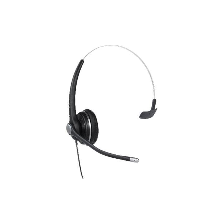 SNOM TECHNOLOGY Office Headset A100M (On-Ear, Kabel, Schwarz)