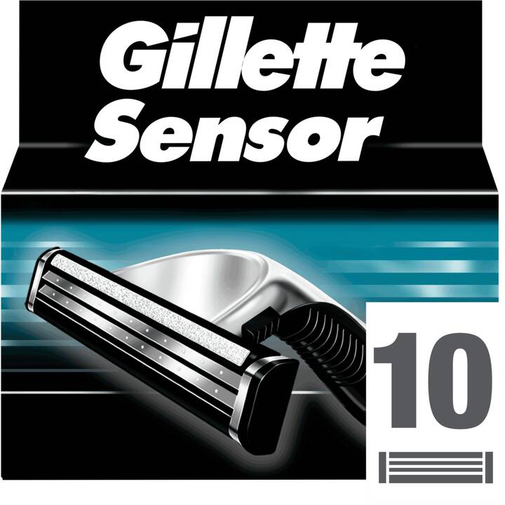 GILLETTE Lame de rasoir Sensor (10 pièce)