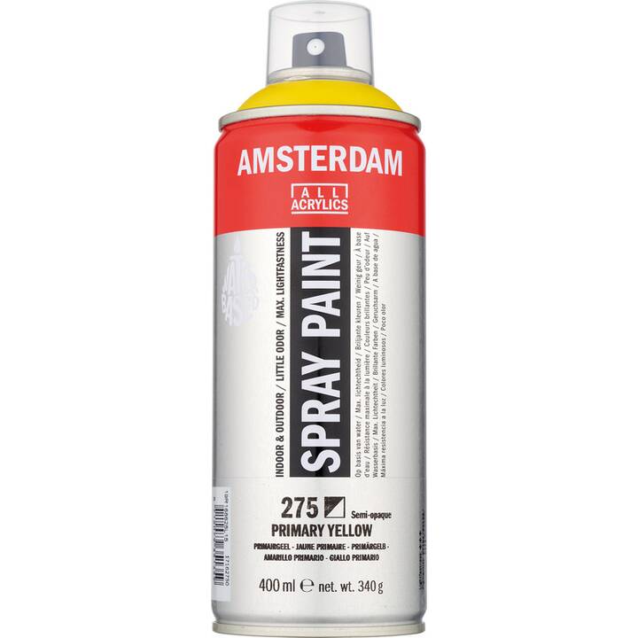 AMSTERDAM Spray colore (400 ml, Giallo)
