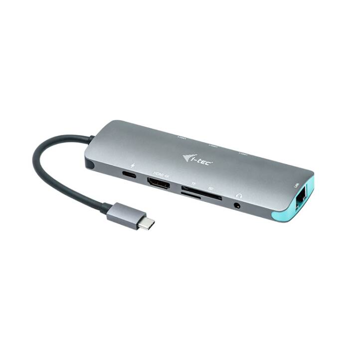 I-TEC Stations d'accueil Metal Nano (HDMI, 3 x USB 3.0 de type A, RJ-45 (LAN))