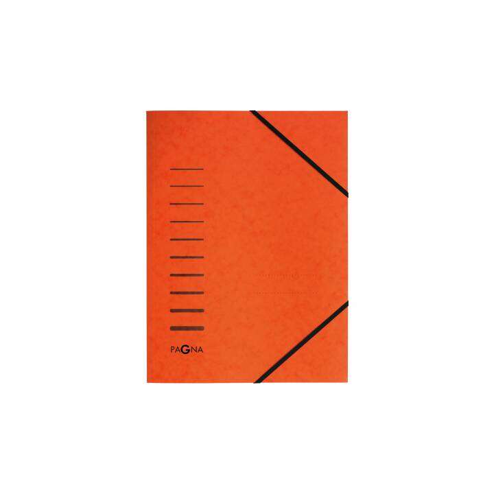 PAGNA Cartellina con elastico 24001-12 (Arancione, A4, 1 pezzo)
