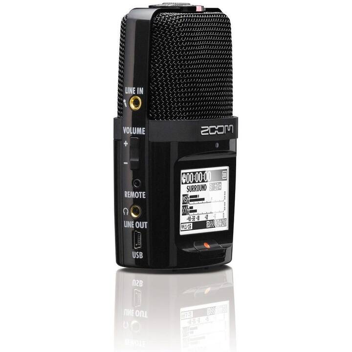 ZOOM H2n Microfono stereo (Nero)