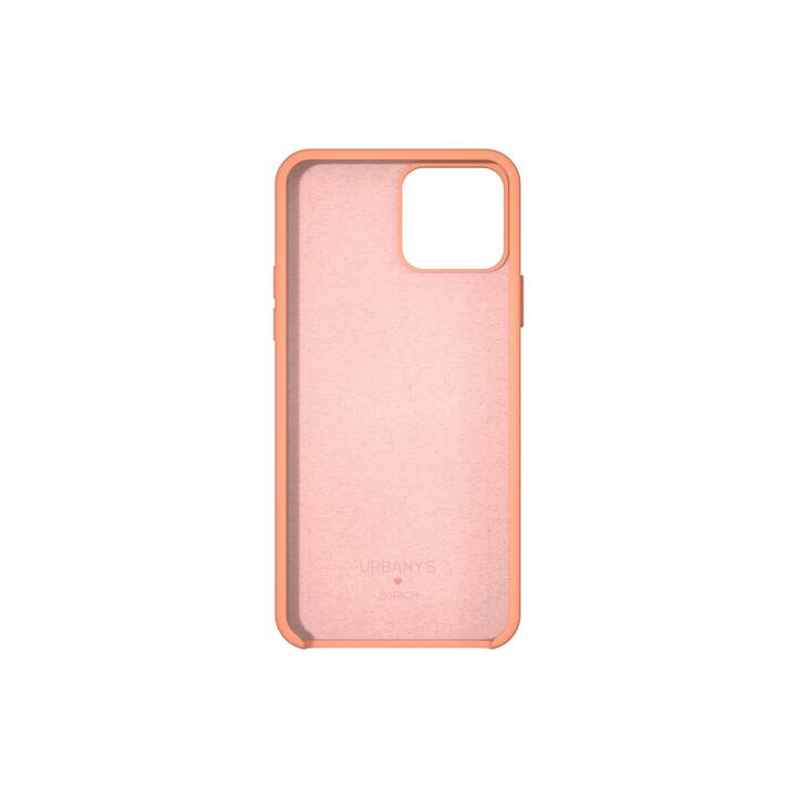 URBANY'S Backcover Sweet Peach (iPhone 14, Unicolore, Couleur pêche)