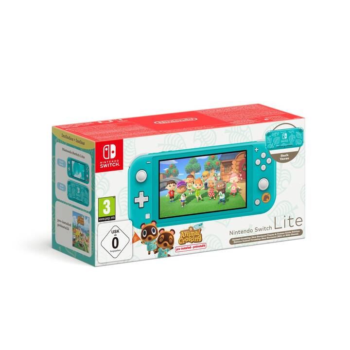 NINTENDO Switch Lite 32 GB (Animal Crossing: New Horizons Timmy & Tommy Aloha Edition, DE, IT, FR)