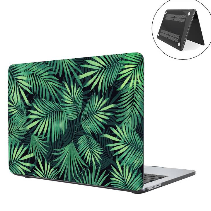 EG cover per MacBook Pro 13" (2019) - verde - foglie