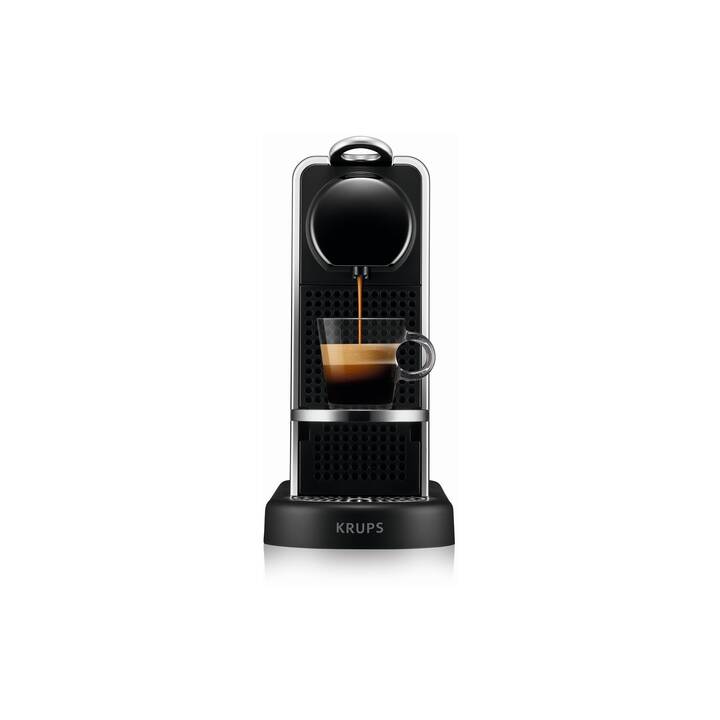 KRUPS Nespresso CitiZ Platinum (Nespresso, Chrome, Black) Interdiscount