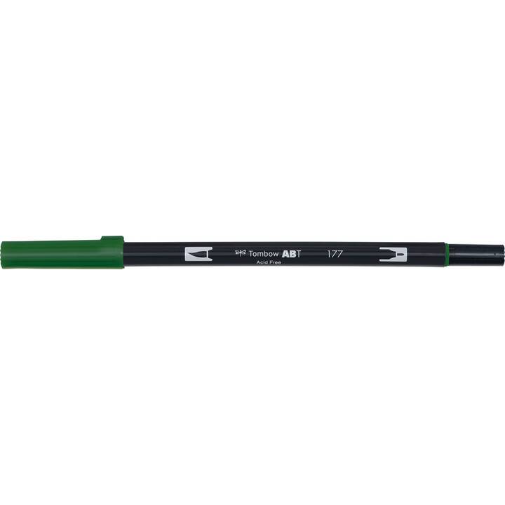 TOMBOW Wasserfarben Marker Dual Brush 117 (Grün, 1 Stück)
