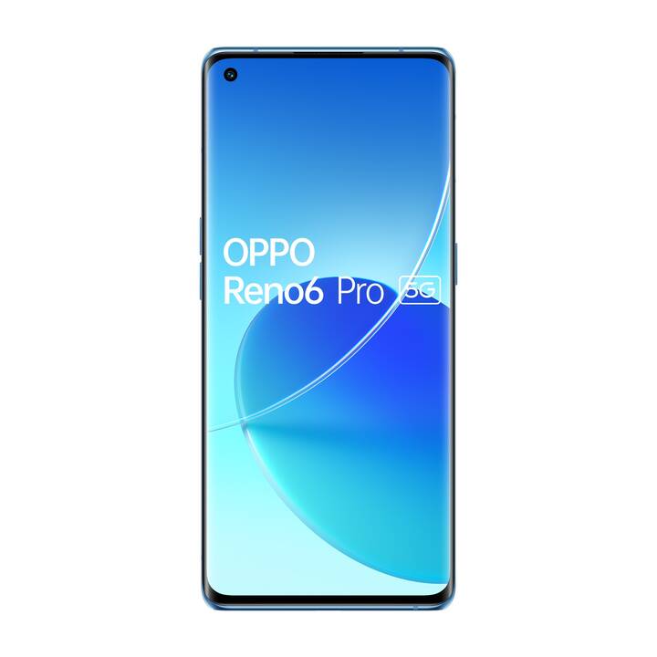 OPPO Reno6 Pro (256 GB, Bleu arctique, 6.5", 50 MP, 5G)