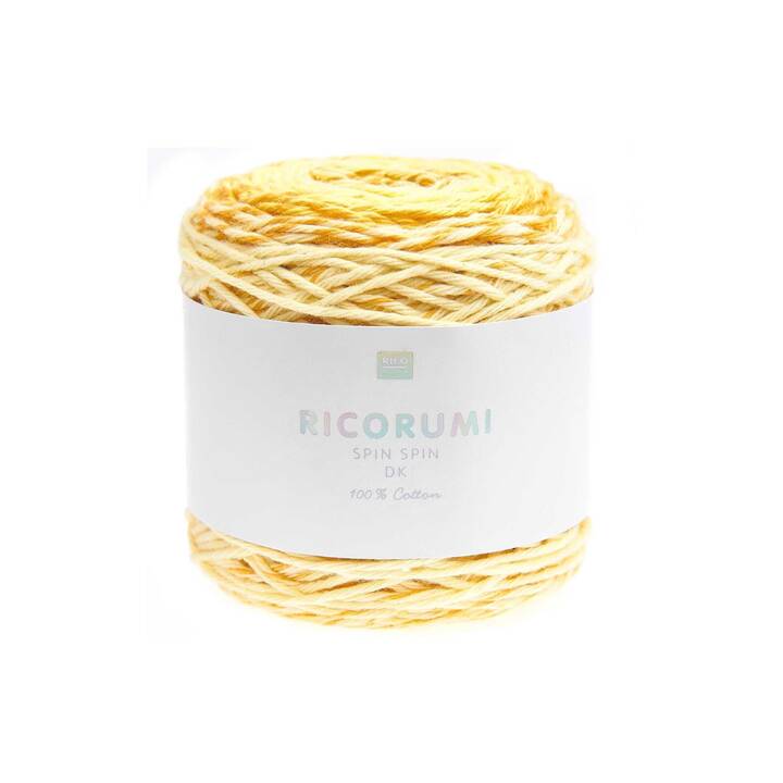 RICO DESIGN Wolle Ricorumi Spin Spin (50 g, Gelb)