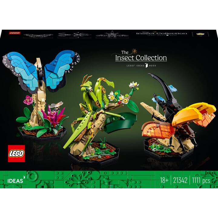 LEGO Ideas Die Insektensammlung (21342, seltenes Set)